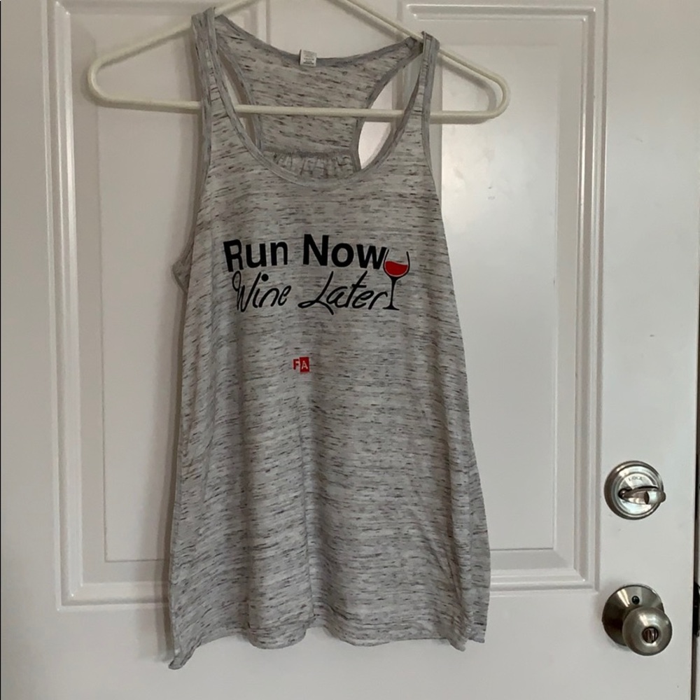 Womens Workout Racerback Tank- size Small